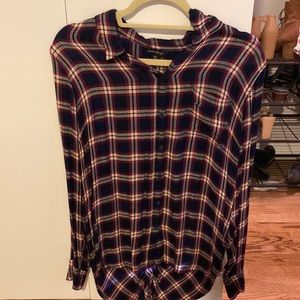 Lucky Brand Plaid Button Down